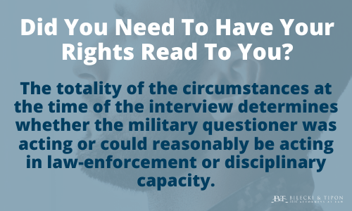 Military rights illustration